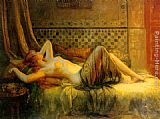 Delphin Enjolras Famous Paintings - Reclining Nude